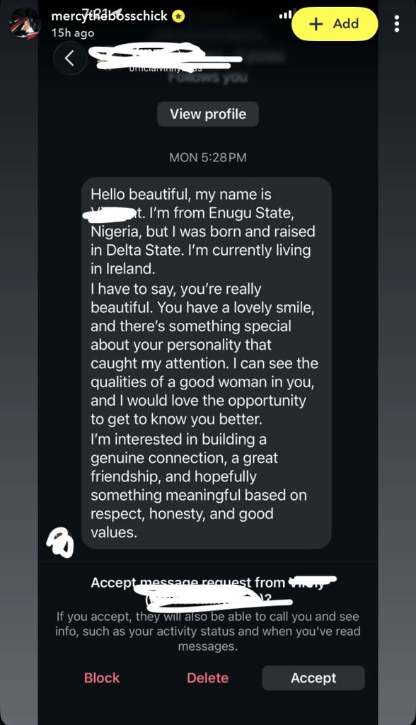 Hybrid_Ola's tweet photo. The men in Mercy Eke’s Dm 😂 https://t.co/eUJ269t3Pt