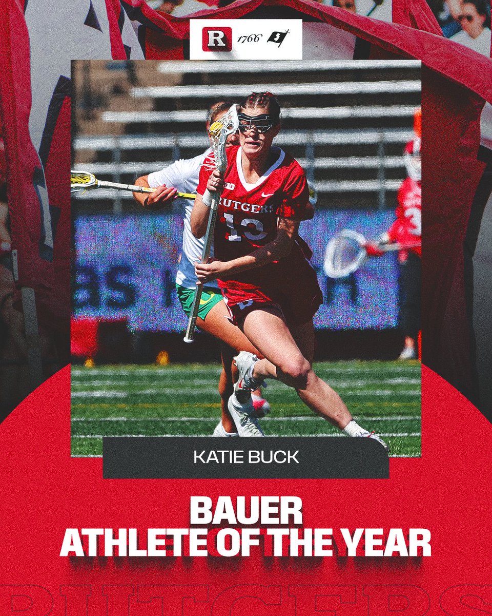rutgers_wlax's tweet photo. Congratulations to Katie Buck &amp; Caroline Ling on their respective awards from @RUAthletics!

#BxB 🧱 | #GoRU https://t.co/MngdSS8vUr