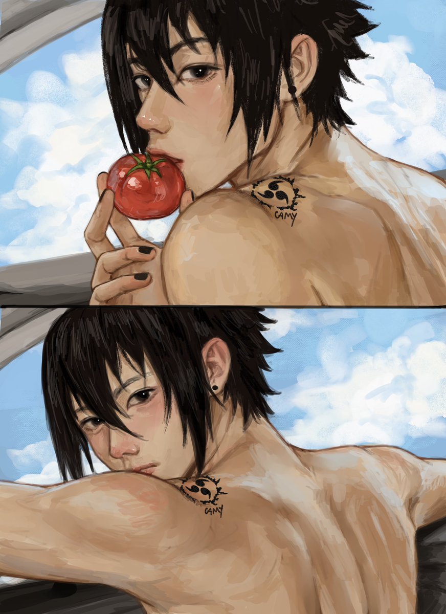 camy_mint's tweet photo. (late) happy birthday sasuke ☁︎ https://t.co/HZbd5G9rpG