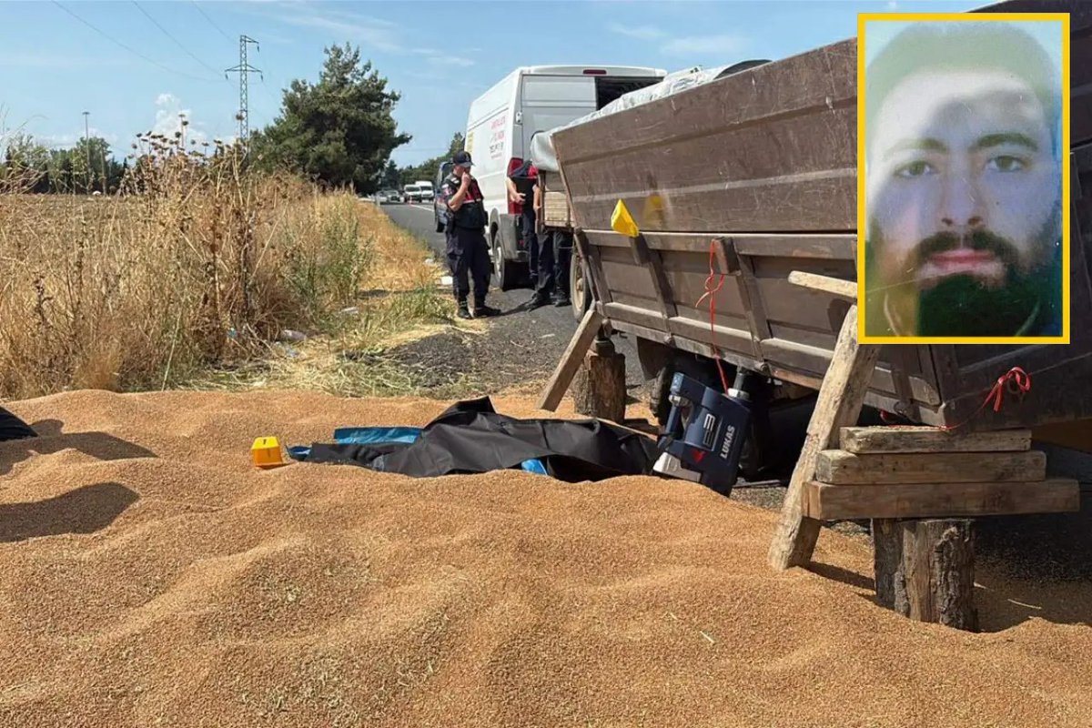 isigmeclisi's tweet photo. Emced Sabuni..
33 yaşında, Suriyeli lastik tamircisi..
Tekirdağ Çorlu'da 10.00 sularında yol kenarında kalan traktörün buğday yüklü römorkunun patlayan lastiğini değiştirirken devrilen römorkun altında kalarak hayatını kaybetti.. https://t.co/cwrMUf0DPq