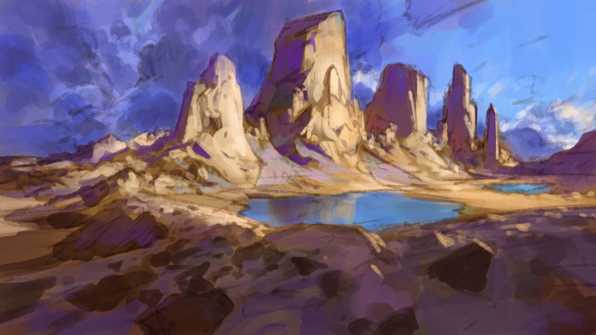 noahbradley's tweet photo. The ability to sketch ideas quick in color is sure a fun goal to shoot for. Art becomes a lot more fun when you can do that reasonably well https://t.co/dlnCCuAoId