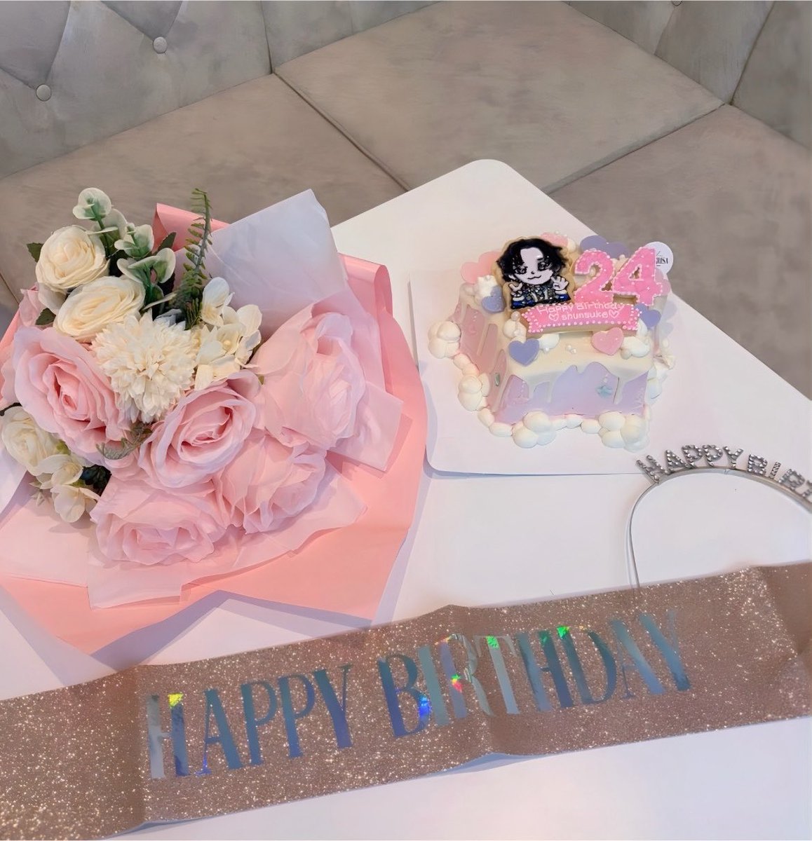 melo_xx3's tweet photo. ┊        ┊         ┊        ┊          ┊
┊        ┊         ┊       ♡       ˚ ☆
┊        ┊         ☆         ⋆         +     
♡   ⋆   ┊    .    
     +     ★       𝐇𝐚𝐩𝐩𝐲𝐛𝐢𝐫𝐭𝐡𝐝𝐚𝐲 
𖤐.                    ❤︎𝐬𝐡𝐮𝐧𝐬𝐮𝐤𝐞❤︎ 

 #道枝駿佑生誕祭2026 https://t.co/r5faeYExzD