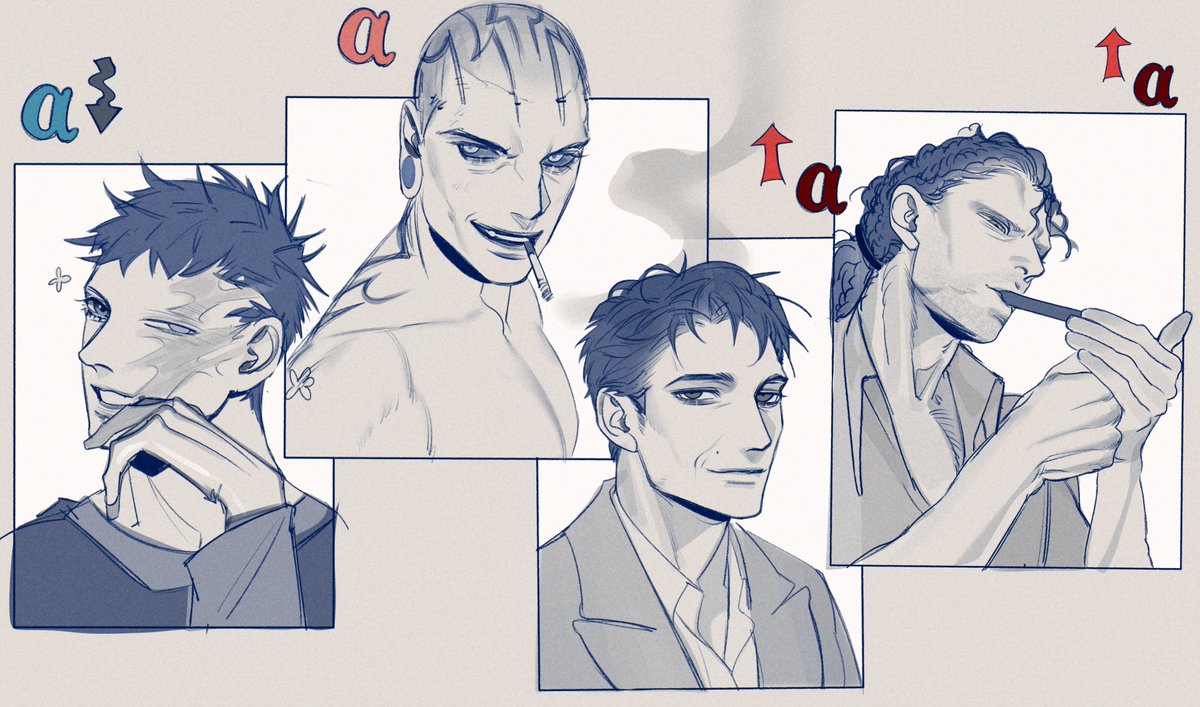 0000MIZUMONO's tweet photo. a/b/o au ocs https://t.co/VnK3xpjrKF