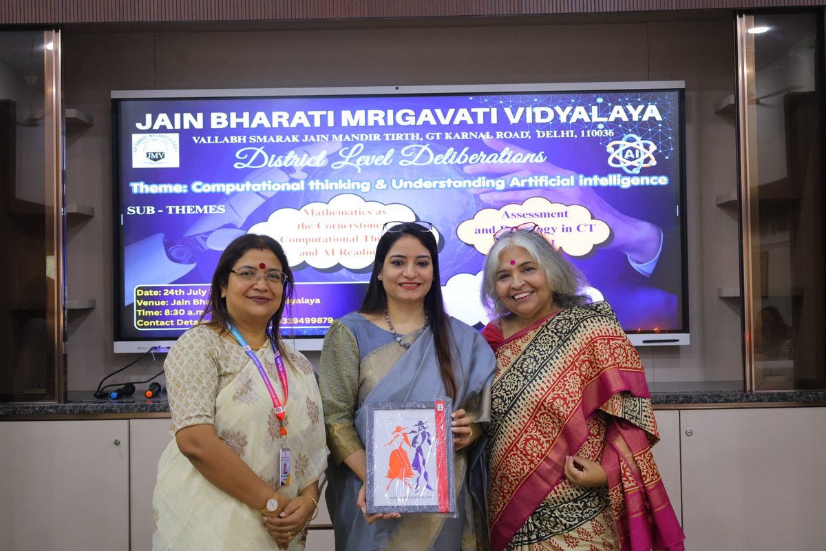 MrigavatiJain's tweet photo. District Level Deliberations 24-07-2026
#DistrictLevelDeliberation #CBSEWorkshop #DLDWorkshop2026 #CBSEDLD2026 https://t.co/Hl06YDl2LD