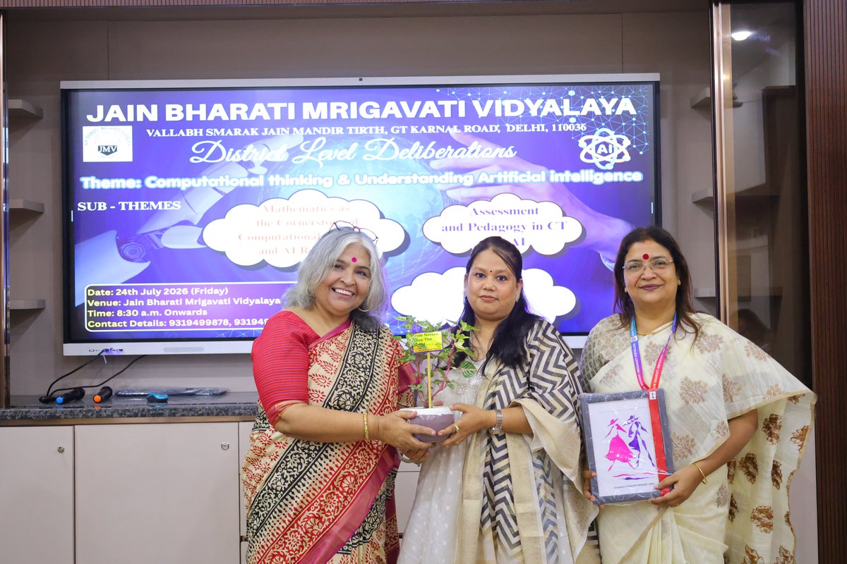 MrigavatiJain's tweet photo. District Level Deliberations 24-07-2026
#DistrictLevelDeliberation #CBSEWorkshop #DLDWorkshop2026 #CBSEDLD2026 https://t.co/Hl06YDl2LD