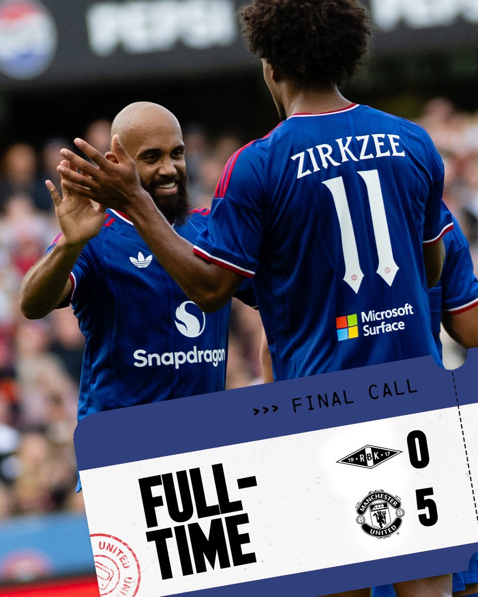 ManUtd's tweet photo. BIG PERFORMANCE 👊🔥