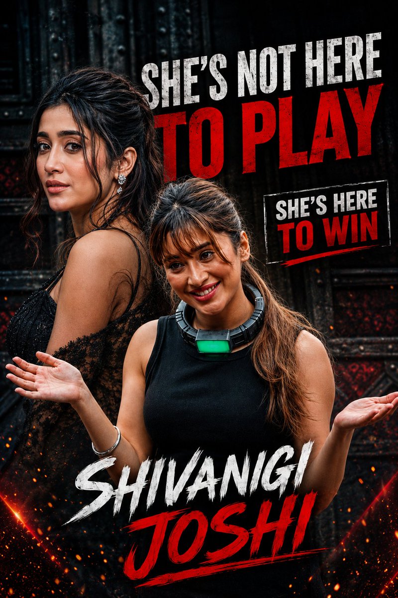 Celebtadkazone's tweet photo. UNSTOPPABLE SHIVANGI IS HERE TO WIN

#ShivangiJoshi #Lockupp2 https://t.co/f01yxengHN