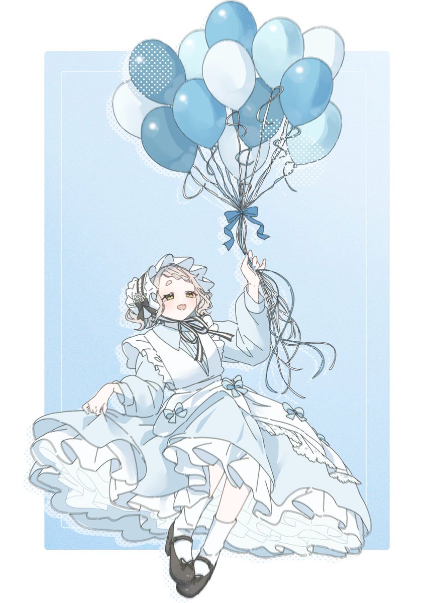 kr_n__167's tweet photo. 🎈🩵
#描いてみまちた https://t.co/Ek8F8hSxL2