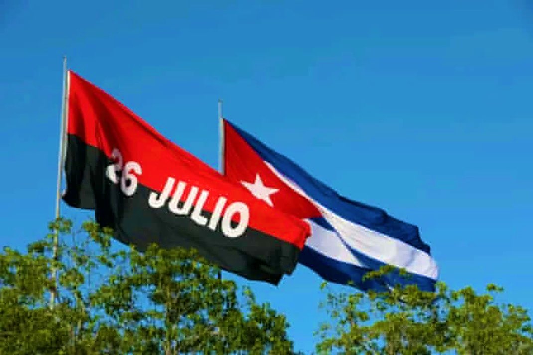 100_fidelista's tweet photo. Julio de victoria #MoncadaEsLaPatria https://t.co/wJTd1dJmj6