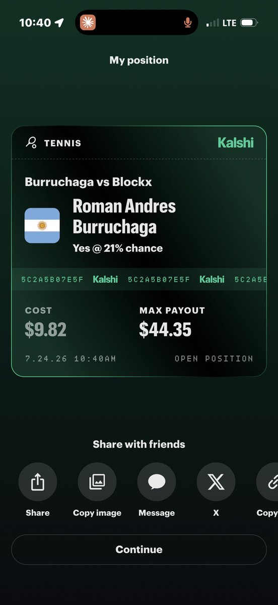 mattfolio's tweet photo. 🎾 ATP Estoril QF
Burruchaga vs Blockx
Did the Burruchaga ML mid-game

Lotto, keep adjust size accordingly https://t.co/gcvDWQ6isD