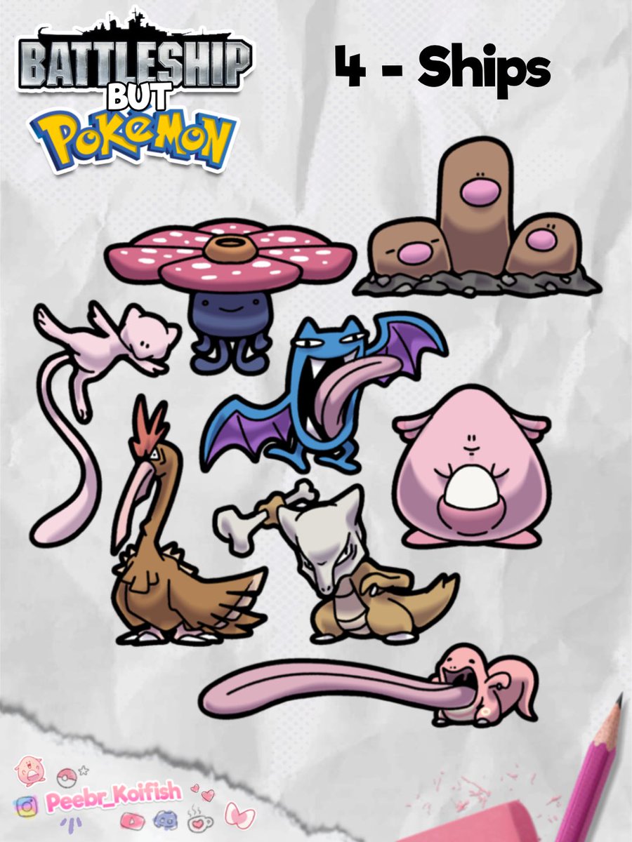 Peebr_Koifish's tweet photo. I’m gonna make an effort to share all of the assets for some projects!
Starting with: BATTLESHIP But Pokemon
If you are interested in checking out how it’s played, head on over to my youtube channel! (Link in bio)
#battleship #pokemon #boardgames #digitalart #tabletopsimulator https://t.co/stBiscuHpT