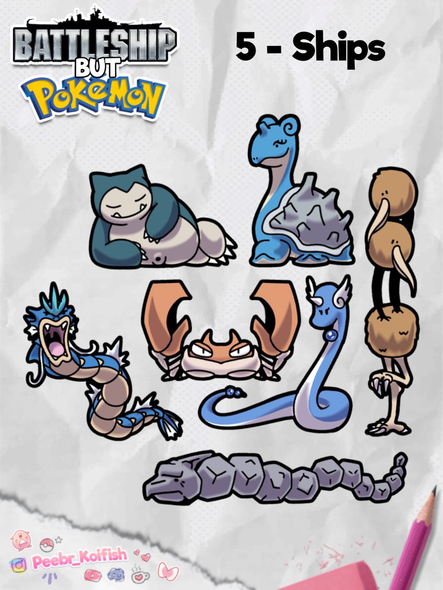 Peebr_Koifish's tweet photo. I’m gonna make an effort to share all of the assets for some projects!
Starting with: BATTLESHIP But Pokemon
If you are interested in checking out how it’s played, head on over to my youtube channel! (Link in bio)
#battleship #pokemon #boardgames #digitalart #tabletopsimulator https://t.co/stBiscuHpT