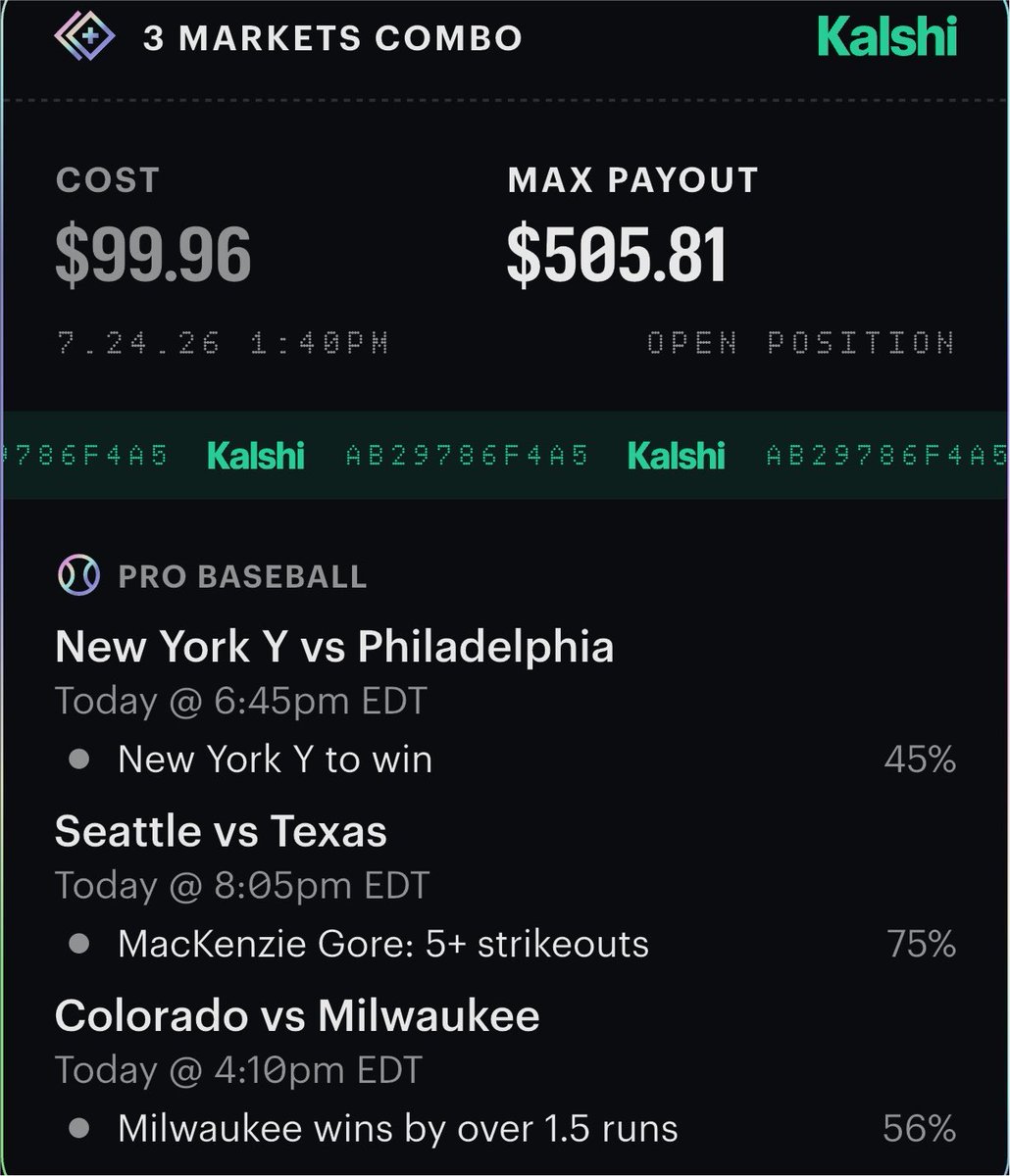 ProfitsHQ's tweet photo. $500 to start the weekend off .

❤️ if tailing

Tail Link⬇️
https://t.co/HVNDsSwCzH https://t.co/DRHDAlytMg