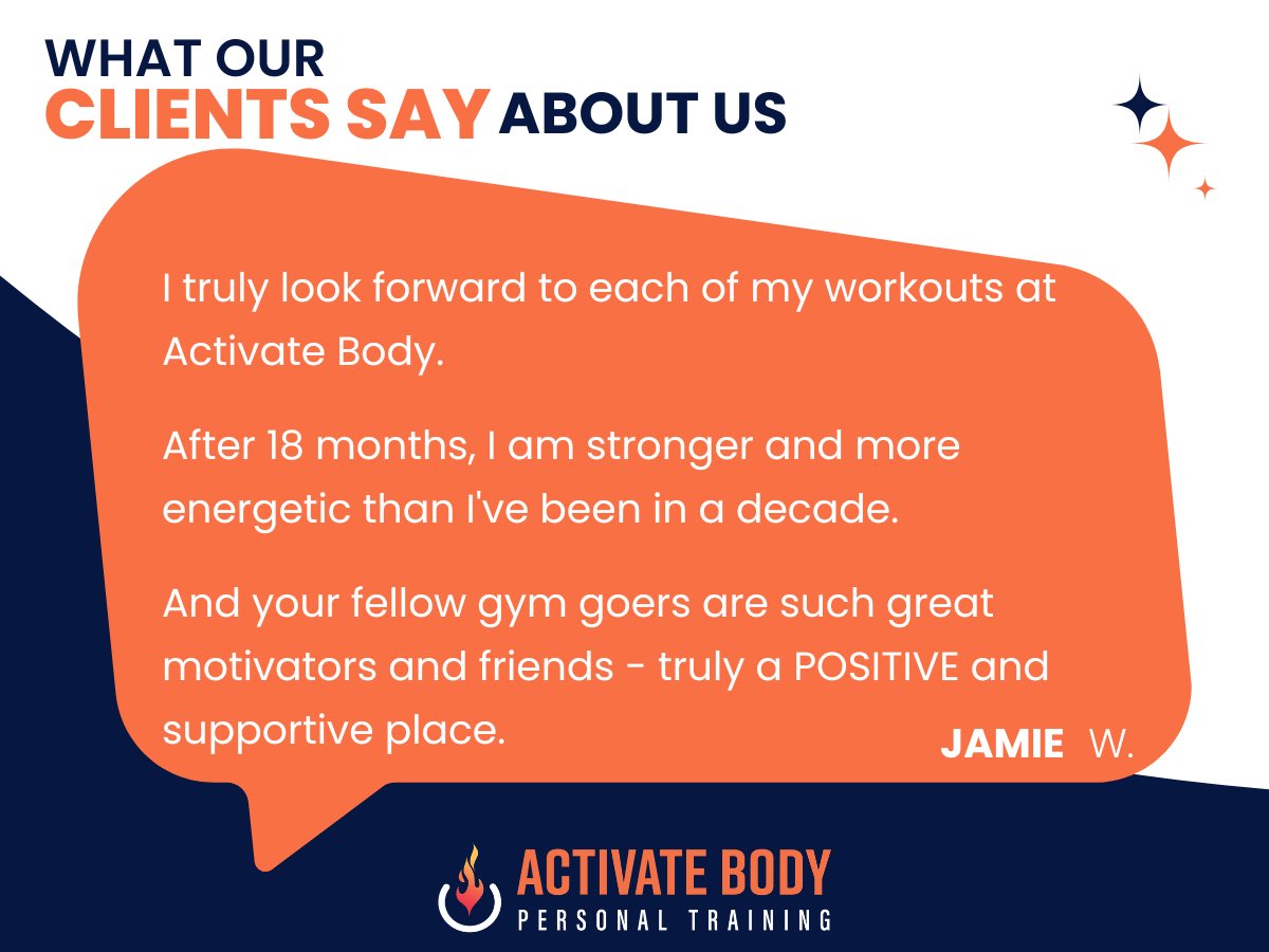 ActivateBody's tweet photo. “Stronger than I’ve been in a decade.” We love to see it 🙌🏻 https://t.co/1xg7Pduh6d