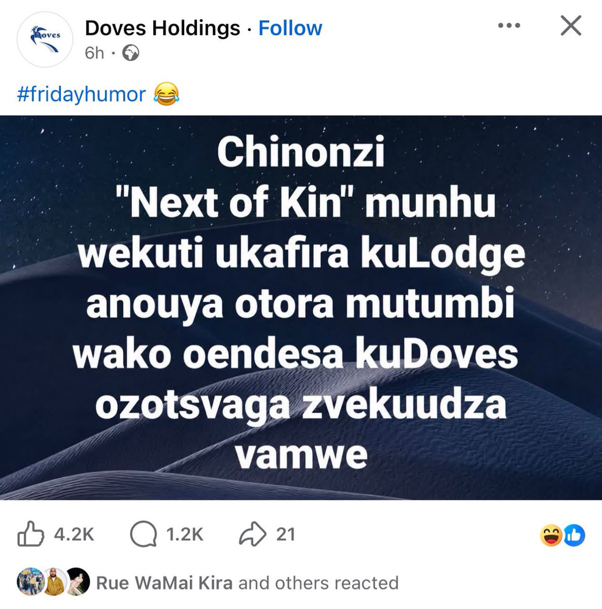 nyasha_mutsauri's tweet photo. 😂😂😂😂🙌🏾 https://t.co/bZjXSpsUBV