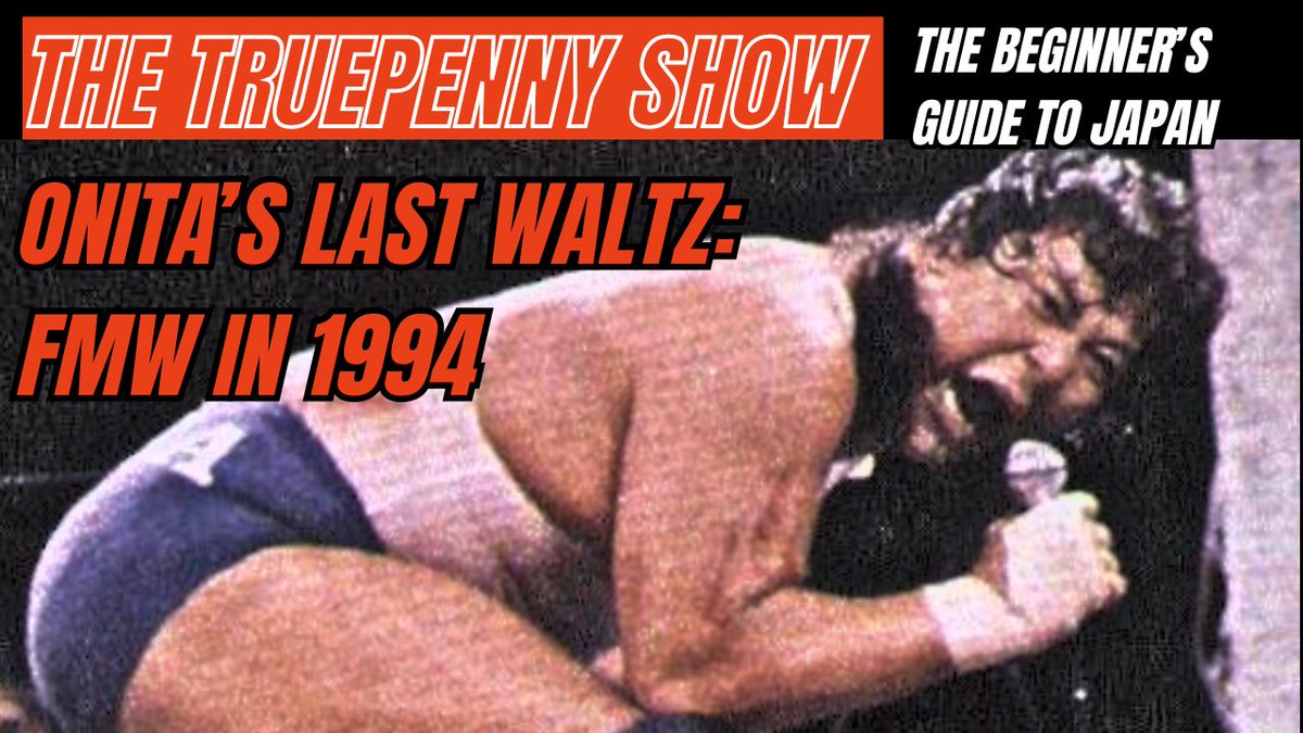 TruepennyShow's tweet photo. Welcome to the @TruepennyShow Friday Re-Relase! FMW reached a financial zenith in 1994. @SheriffLonestar is joined by @someofmynothing to talk about this period of FMWs time the artistic resonance it had with its audience &amp; what Onita did next https://t.co/hyvo8hZvHt @YouTube https://t.co/MCrtcXfhBw