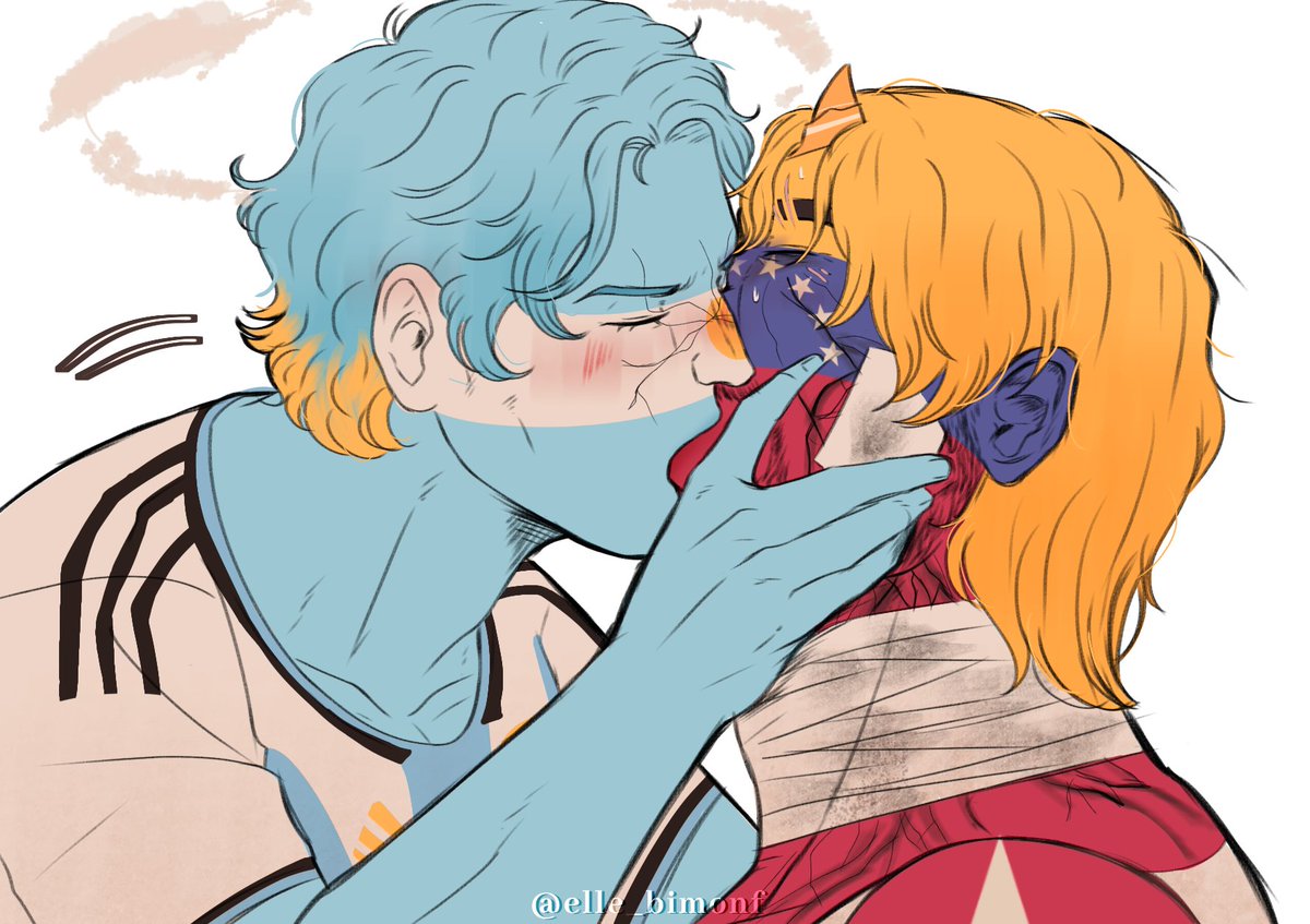 Elle_BimonF's tweet photo. 🇦🇷🇻🇪 ••• 💋🍀
Beso de buena suerte 

» Ignacio (🇦🇷) le pertenece a @CookieKass_
#countryhumans #countryhumansvenezuela #countryhumansargentina https://t.co/259C7VaLxd