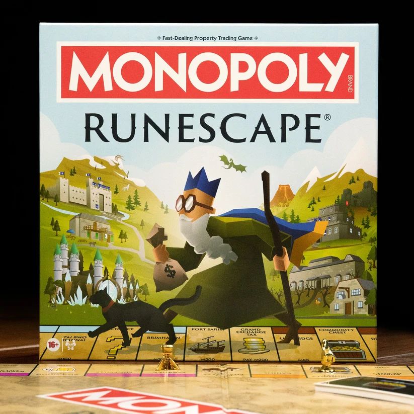 Dexerto's tweet photo. Monopoly is launching an official RuneScape edition that costs over $60

It even uses Bob the Cat, a cabbage, and a party hat as tokens https://t.co/hGhSTL1cC8