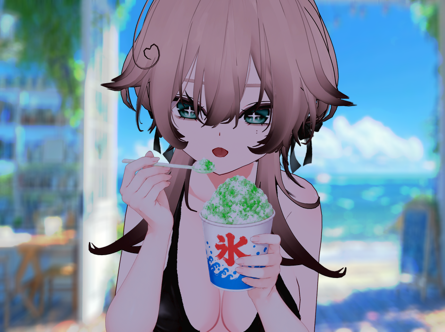 mamoruteyann's tweet photo. ＼おはようございます！／

今日は #かき氷の日 🍧

実は、かき氷の日が7月25日なのは、
「かき氷を食べる頃」とされる大暑の時期なのと、
「7(な)2(つ)5(ご)おり」の語呂合わせが由来らしいですよ。

みなさんは何味が好きですか？

今日も暑いし、水分とりつつ
ゆる〜く生きてこ～

#おはようＶTuber https://t.co/ciJyCgi8ZF