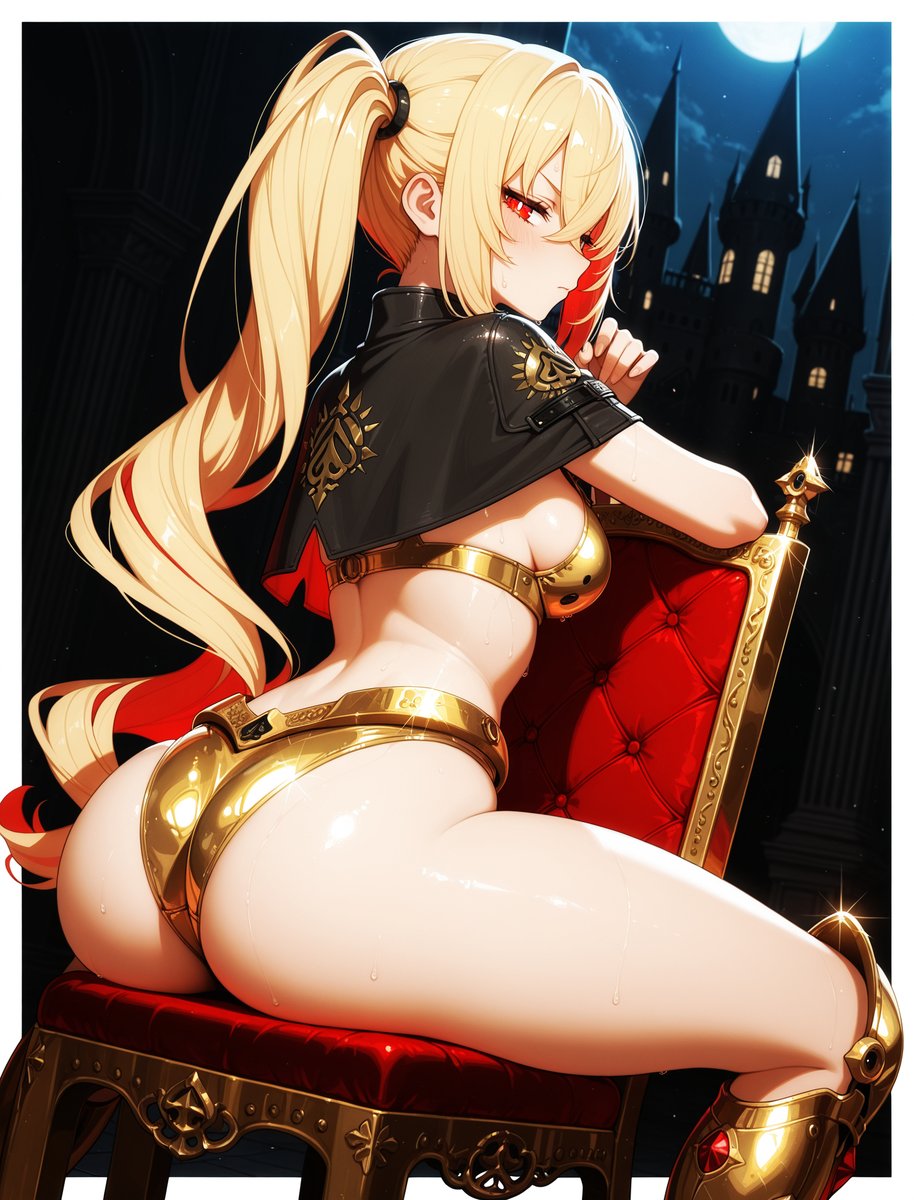 ShutUpImTired6's tweet photo. Luciana de Montefio. Forged in gold. 

My entry to👙#BikiniArmorFridayAI challenge.

@Jennyyjennyy_05
@theway2377 

I hope u like it ! 

#Lucy #ZenlessZoneZero #ZZZ https://t.co/5efXkUOSdl