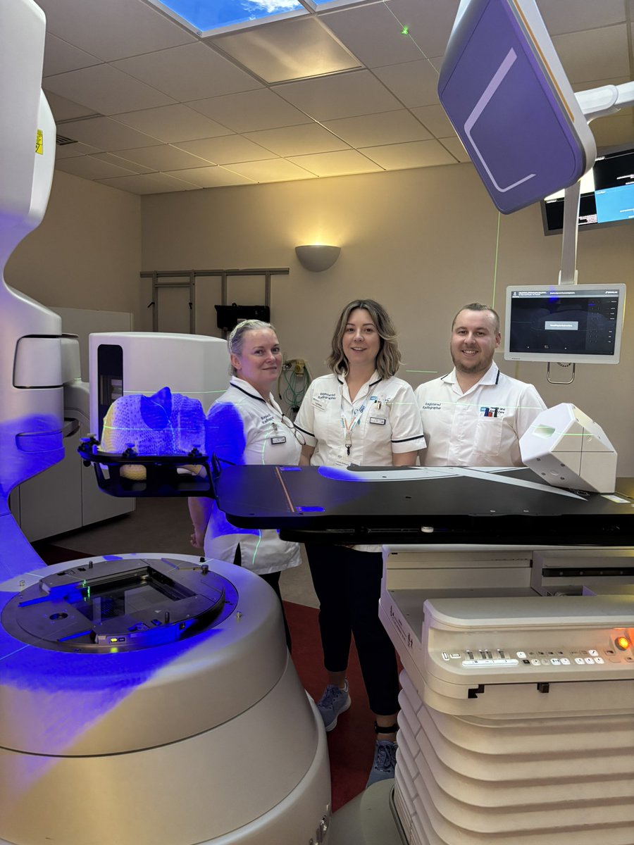 NICCBeamTeam's tweet photo. A huge thank you to everyone involved in making this possible. Together, we’re continuing to deliver expert practice, innovative technology, &amp;outstanding patient-centred care.

#teamwork 
#teambehindthebeams 
#innovation 
#exactrac 
#proudteam https://t.co/wuLamPNVKi