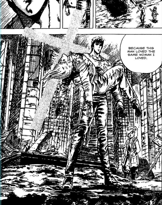 katgatf's tweet photo. @u26948946 Antes do Goku chegar em Namek isso já tinha acontecido em Fist of The North Star umas 5 vezes já https://t.co/L9wuMdRtWx