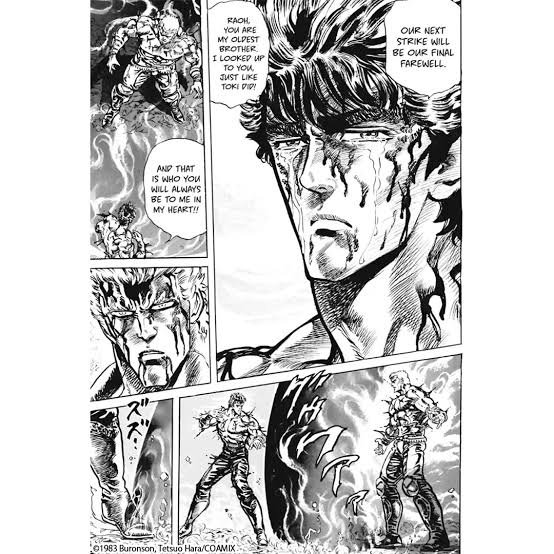 katgatf's tweet photo. @u26948946 Antes do Goku chegar em Namek isso já tinha acontecido em Fist of The North Star umas 5 vezes já https://t.co/L9wuMdRtWx