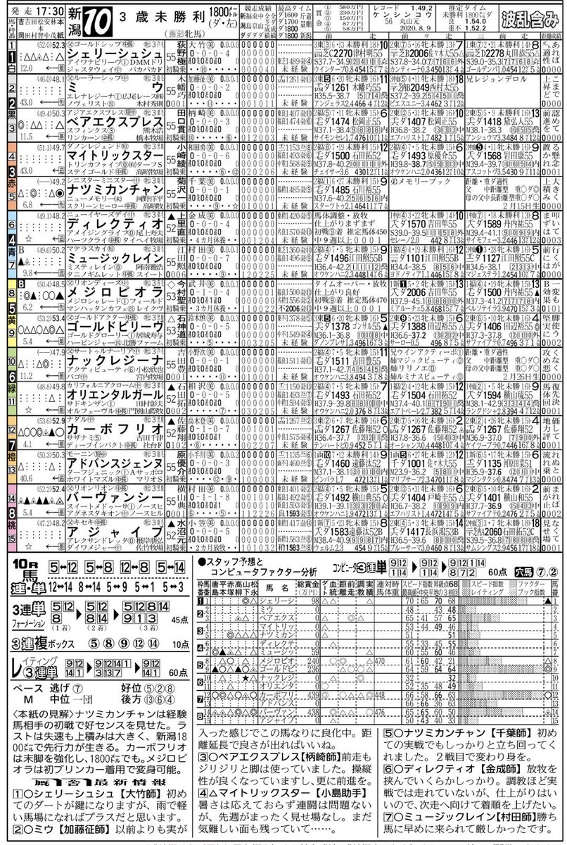 watanabe_jiemo's tweet photo. サドキンザンの2番仔 オリエンタルガールが 今日の新潟競馬に出走します

人気は全く無い
サドキンザンの娘が ついに新潟の地で走ります
ウマ娘•佐渡 に興味のある方は注目
#サドキンザン #2番仔 #オリエンタルガール
#佐渡金山 #佐渡 https://t.co/YdNUGcverH