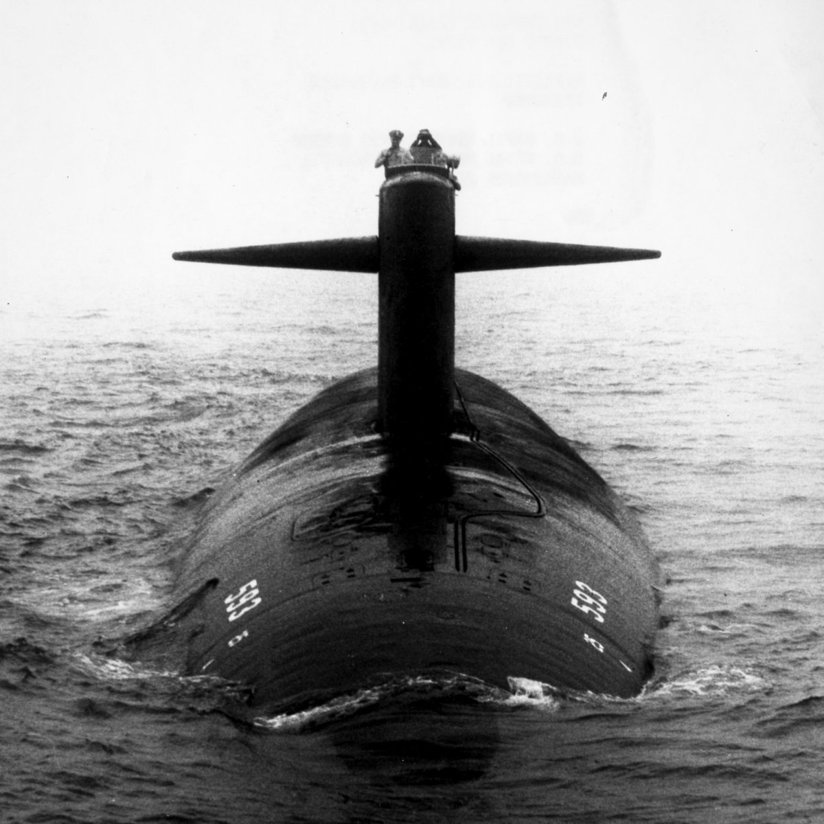USN_Submariner's tweet photo. 65 years ago today: USS Thresher (SSN 593) underway a week before commissioning 
🫡 𝘰𝘯 𝘦𝘵𝘦𝘳𝘯𝘢𝘭 𝘱𝘢𝘵𝘳𝘰𝘭 https://t.co/QcEUacUMpq