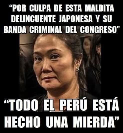 JAcepanto's tweet photo. @ernestozunini El cinismo de la organización criminal Fujimorista y su cabecilla Sra.KAOS no tiene límites, dicen que encuentran un país destruido, pero no te dice quién fue la artífice de está destrucción, POR SUPUESTO QUE FUE ESTÁ MISMA SINVERGUENZA DESDE EL 2016 NO SE CANSÓ DE PODER AL PERÚ. https://t.co/QGbGOJk6Zq