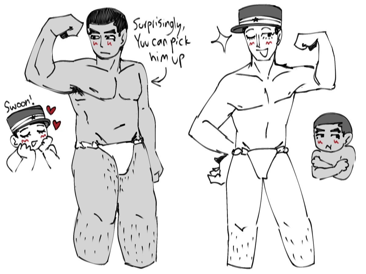 LingsTreasure's tweet photo. Body comparison #gk #oc #yuuikki https://t.co/0Upz5wuo74
