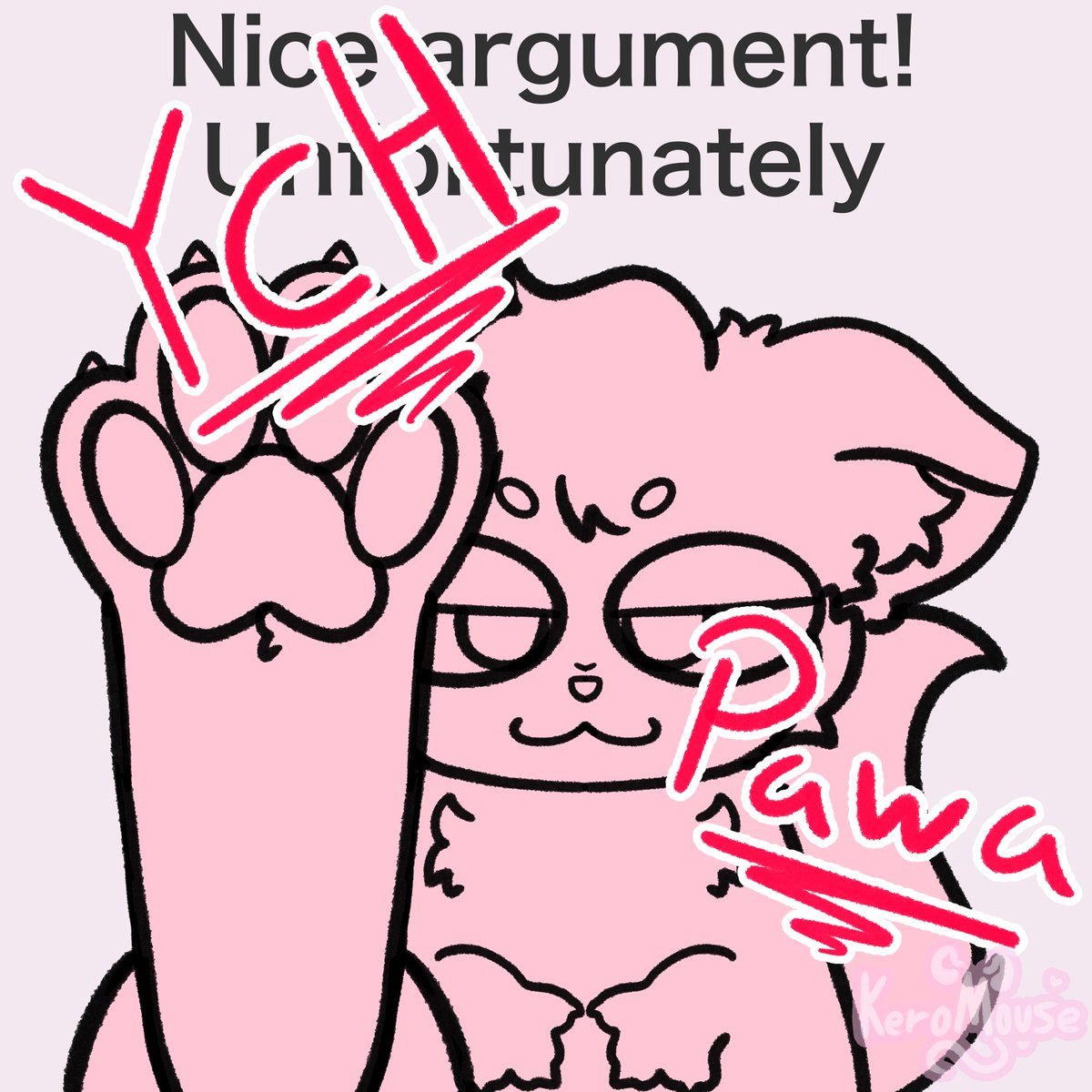 Gatonejowaa's tweet photo. TWO FREE PAWA YCH #GIVEAWAY
So I can have more examples for my Vgen :3

2 WINNERS uwu

How to join:
🌸 Like + Retweet this post
🌸 Share sona ref sheet in replies
🌸Ends July 30th, 2026

Each winner receives 1 Pawa YCH in english or spanish
#furry #furryart #furrygiveaway https://t.co/8xXTPzQvVb