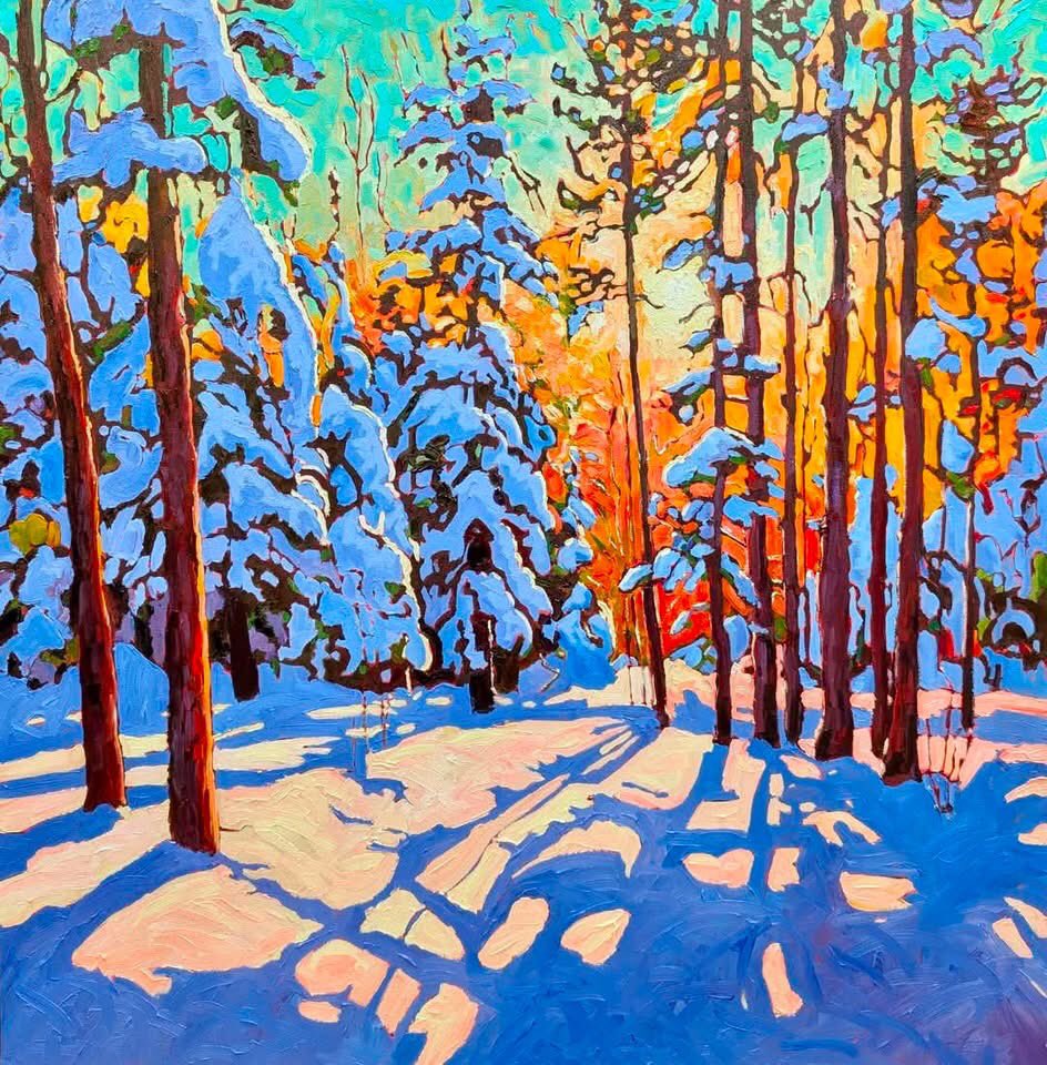 olgatuleninova's tweet photo. Bertil Joseph   Born (1986) Canadian 
“Tangerine dreams”
Oil on canvas  36 x 36 cm 
Private collection https://t.co/bJvLGa6UJS