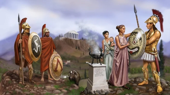 AncientHistorry's tweet photo. Sparta had one job. Produce the best soldiers who ever lived. Everything else in daily life bent around that single goal, and it was brutal.

It started at birth. According to the ancient accounts, a newborn was brought before a council of elders who decided if it looked strong enough to be worth raising. This part is debated by historians, but the Spartans themselves believed weakness could not be tolerated.

At age 7, boys were taken from their mothers. Just taken, and moved into state barracks to begin the agoge, the most famous training system in history. From then on the state raised you, not your family.

They were kept cold, barefoot and hungry on purpose. Their beds were reeds they had to rip from the riverbank with their bare hands. They were deliberately underfed, and here is the twist. They were expected to steal extra food to survive. But if you got caught stealing, you were beaten savagely. Not for stealing. For being clumsy enough to get caught.

The food was legendary for being awful. The famous dish was a black broth made of pork, blood, salt and vinegar. A visitor from another city tried it once and said he finally understood why Spartans did not fear death.

They trained boys to speak in short, cutting one liners. We still call it laconic today, from Laconia, the region around Sparta. When an enemy king warned them "If I invade, I will raze your city to the ground," the Spartans sent back a single word reply. "If."

Grown men did not really live at home either. Even married men ate every night at a communal mess hall with their unit, sharing the same rough food, because your loyalty was supposed to be to your brothers in arms first and your household second. Young husbands actually had to sneak out to visit their own wives.

Money was designed to be useless. Instead of gold and silver, Spartans used heavy iron bars so bulky you needed a cart to move any real amount. The whole point was to make wealth and bribery pointless, so no one could get rich or soft.

And the strangest part to outsiders. Spartan women were the freest in all of Greece. While other Greek women were shut indoors, Spartan girls were fed well, educated, and made to run, wrestle and throw the javelin, because Spartans believed strong mothers produced strong sons. Women could own property, and eventually owned a huge share of Spartan land. They were famous for speaking their minds to men, which shocked the rest of Greece.

But the whole system sat on a dark foundation. The Spartans were vastly outnumbered by the helots, a population of enslaved people who did all the farming so that citizens could train for war full time and never work. To keep them terrified and controlled, Sparta every year formally declared war on its own helots, so that killing one was never a crime. Young Spartans were even sent out in secret death squads to hunt and kill the strongest helots as a rite of passage.

So daily life in Sparta was not really living in the way we mean it. It was one long, cold, hungry preparation for battle, held up by fear on every side. It built the most feared army in the ancient world, and almost nothing else. They wrote no philosophy, built no great temples, left no art. When Sparta finally fell, it left behind no ruins worth the name, just the story.

Which is why a historian joked that if you judged the two cities only by their remains, no one would ever believe Sparta had been half as powerful as the legends say.