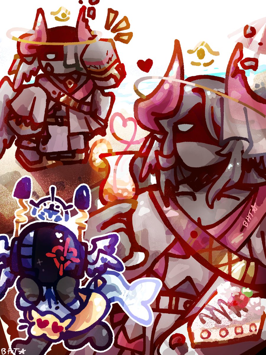 BHTbobo's tweet photo. Summer vacation!! Art fight|| Revenge

#artfight2026ㅤ #phighting  #hypertana https://t.co/6cXMR5Gjr3