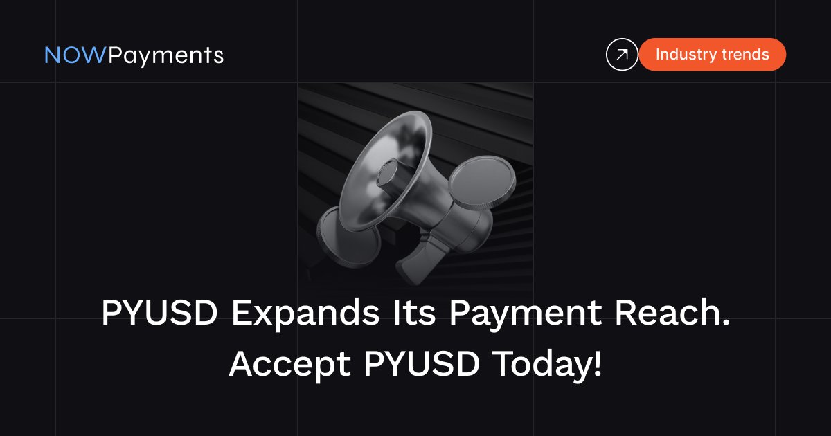 NOWPayments_io's tweet photo. PayPal's PYUSD going native on Polygon's Open Money Stack is bigger than just another chain expansion.

It's another signal that stablecoins are evolving from trading assets into real payment infrastructure.

With NOWPayments businesses can seamlessly accept PYUSD alongside 300+ cryptocurrencies and stablecoins! https://t.co/RzsSdoWxWq