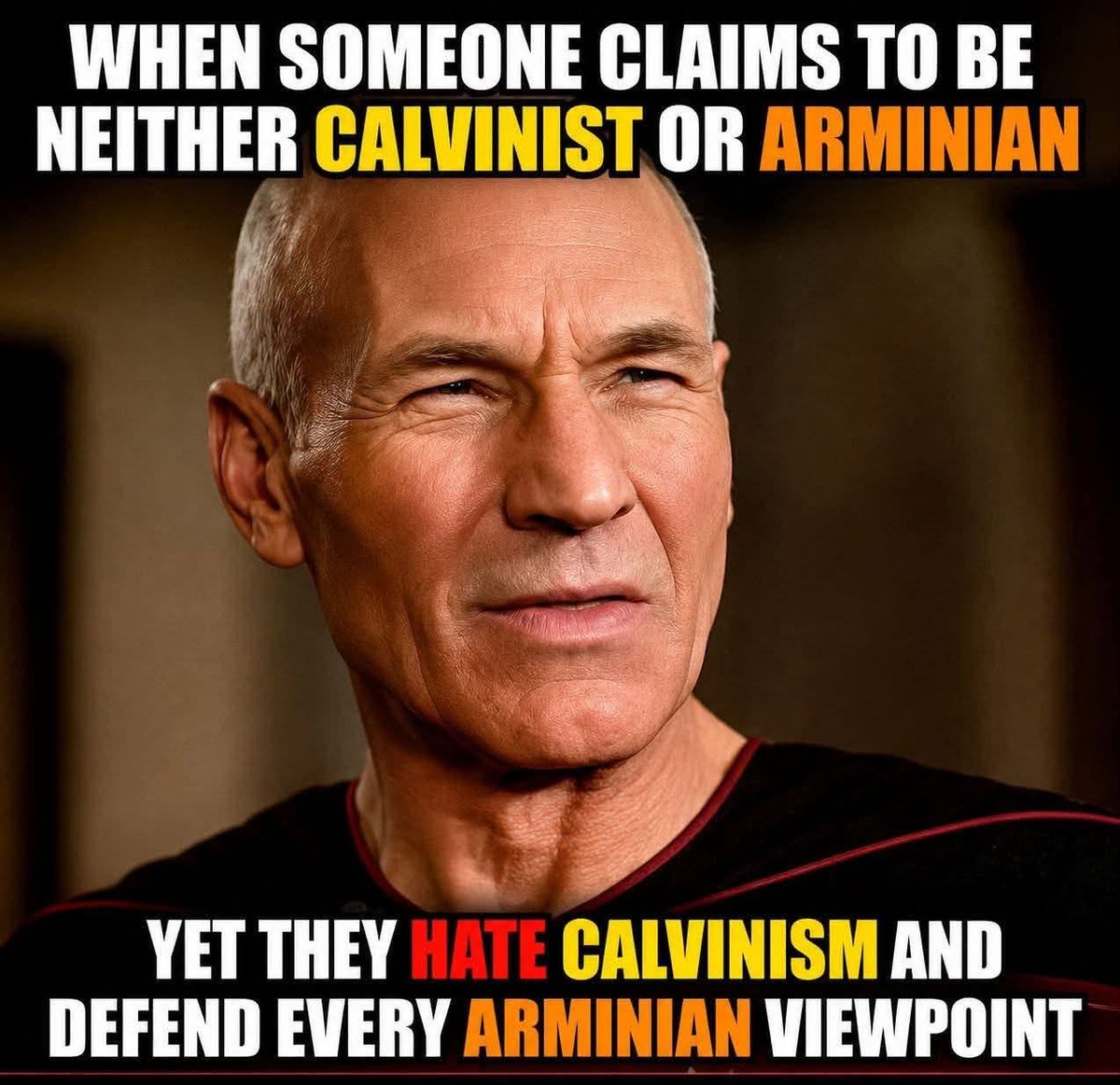 5Solas's tweet photo. They're always Arminian. https://t.co/gcR4pZGbef