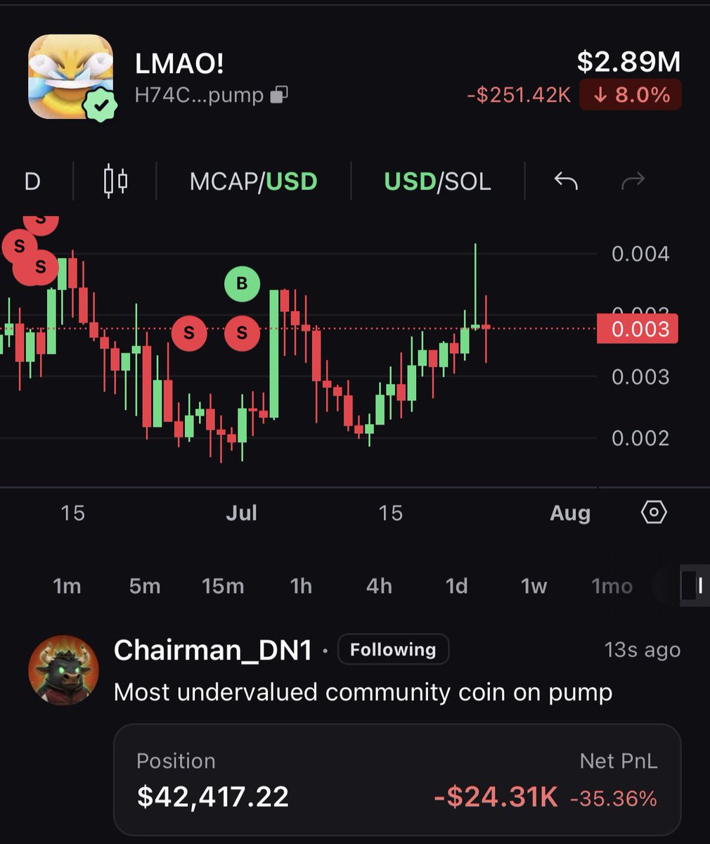 cryptslic35's tweet photo. @Chairman_DN I see you homie

LMAO! https://t.co/Pkok82spO5