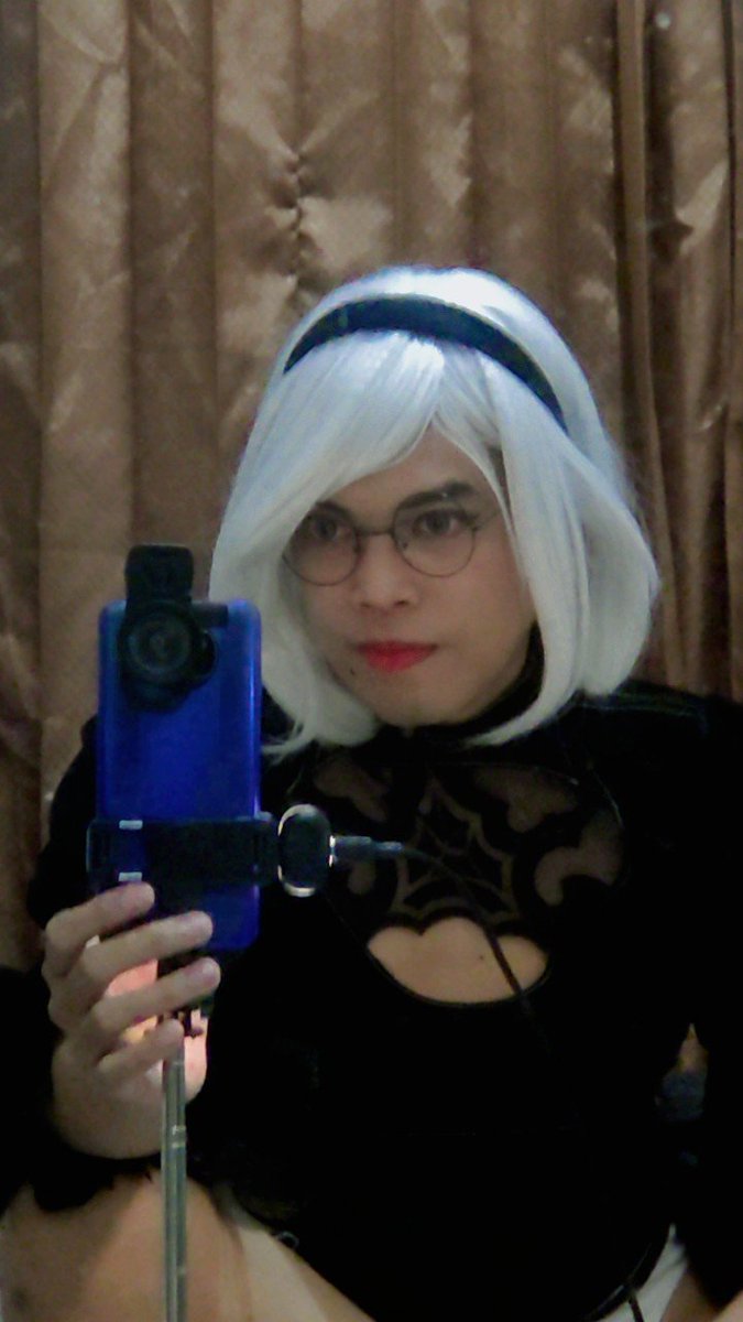 mgts_0000's tweet photo. #femboy #crossdress #2b #nier 

💓💓 https://t.co/Udv04dgaWM