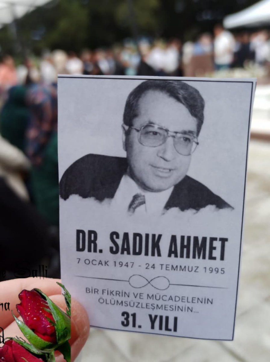 mahmut_biyikli's tweet photo. Batı Trakya Türklerinin hak ve hukuk mücadelesine ömrünü adayan, davasından asla taviz vermeyen büyük dava adamı Dr. Sadık Ahmet’i vefat yıl dönümünde rahmet, minnet ve hürmetle yâd ediyoruz.

Mekânı cennet, makamı âli olsun. https://t.co/NgDJtEacOX