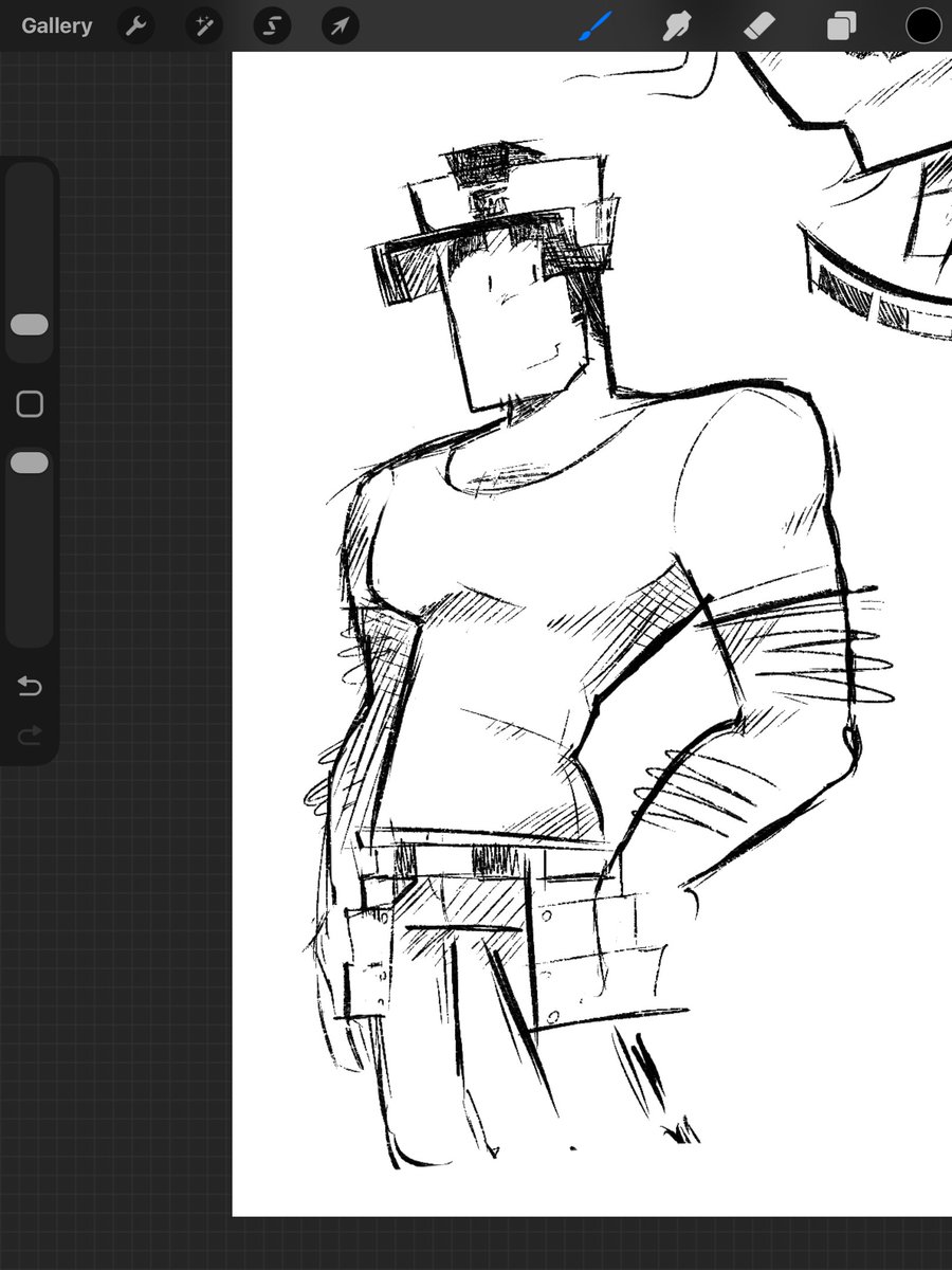 MrSleepingRobo's tweet photo. Old doodle https://t.co/k1bsT1Mufq