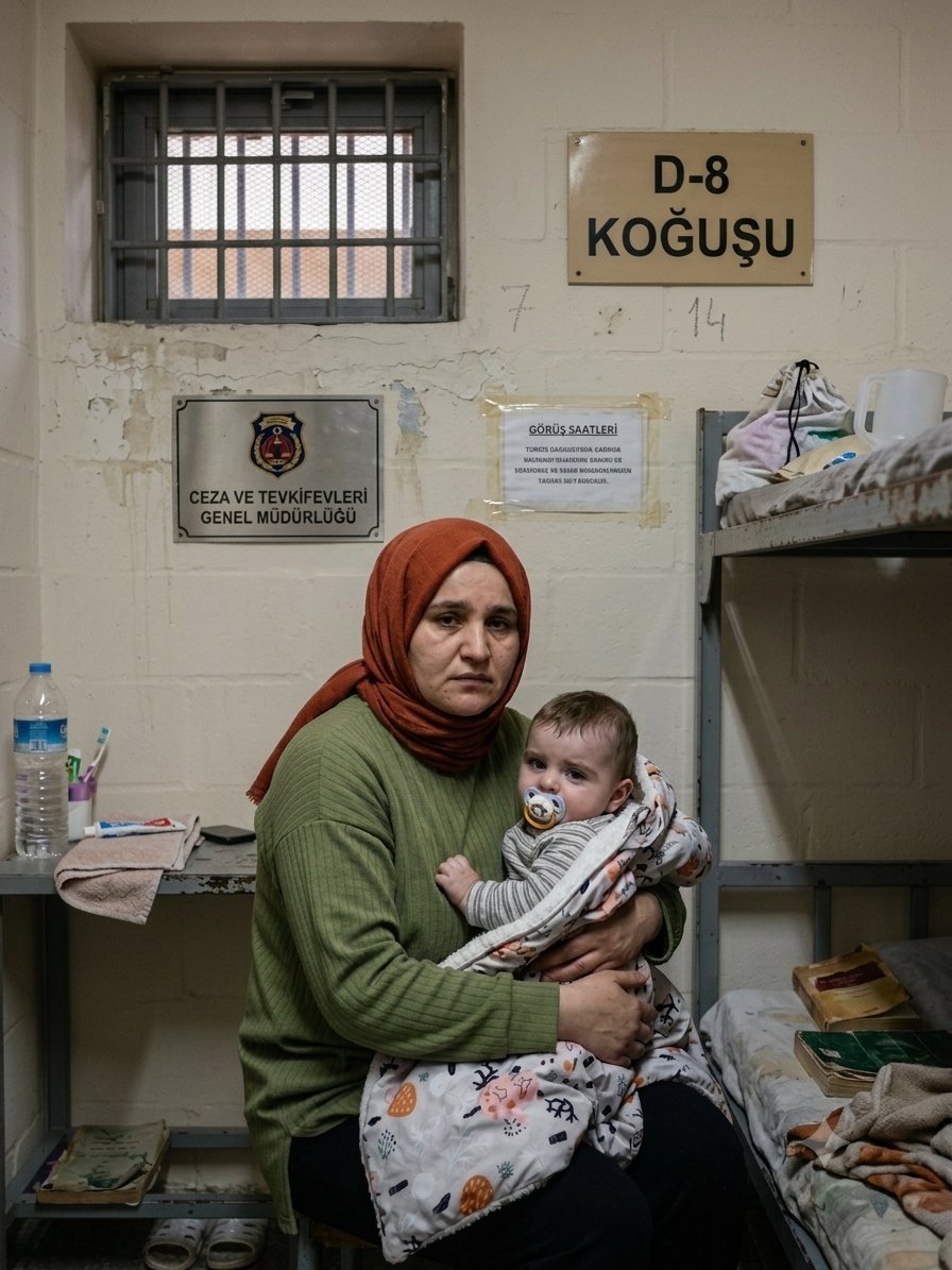 SincanCikBilgi_'s tweet photo. 9 aylık bir bebeğin ciğerindeki kistler cezaevi hücresinde nasıl iyileşecek?! 💔
​"Tomografi çekilmesi şart, ameliyat olabilir" feryadı duyulmadı. Ortada suç yok, makul şüphe yok ama anne Rümeysa Şanal ve bebeği parmaklıklar arkasında. Vicdanlar bunu nasıl kabul eder?

@adalet_bakanlik
@cemre_birand2
@nibenka
@aydinsule1

AsumanBirinci AcilTedavi
