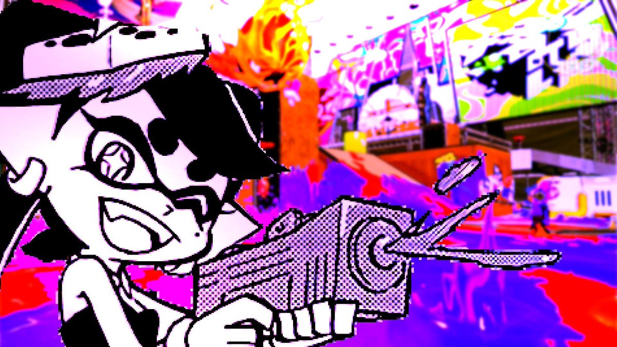 BmbRushBlush's tweet photo. @T1deGoes0ut Got the people here and turned this return concert into a Splatfest! If we give out some weapons and call a few places, we could host tons of turf wars! https://t.co/Kteg7Vu7m3