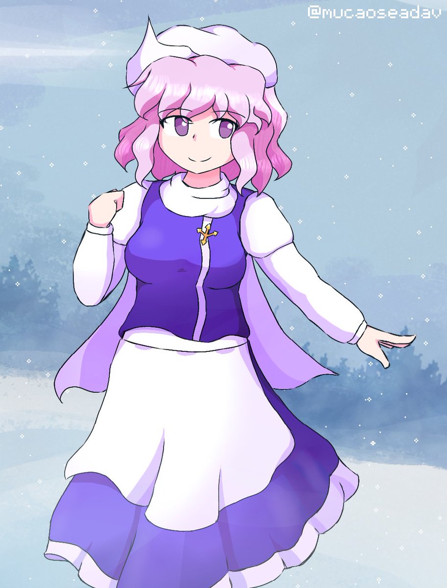 MucaOseaDav's tweet photo. Letty💙❄️
After some practicing, I improved my skills with this one!
#touhou #東方Project #東方 https://t.co/LIHGytCPV0