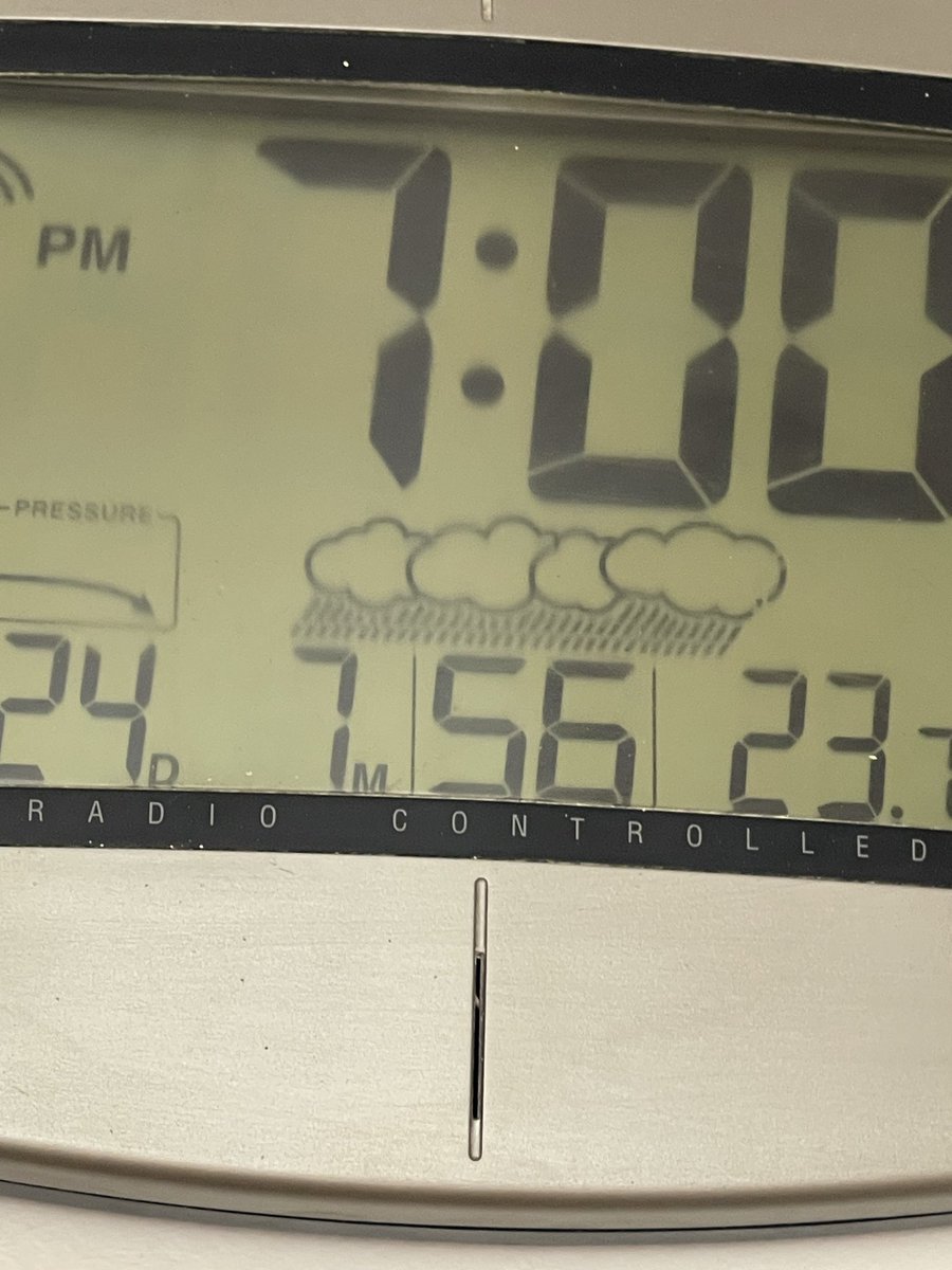 RestoreBritainN's tweet photo. Strange. Had my weather monitor for 20 years. Always been accurate. Not been for 5 years….i wonder why. Should have rained many times this month…#BanGeoEngineering
#foodcontrol
@JeremyClarkson
@NoFarmsNoFoods https://t.co/XeUlrLDazz