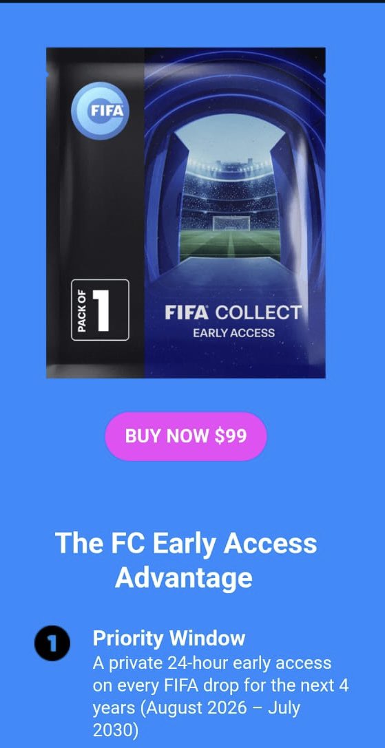 SigoalTRI's tweet photo. Ya huele al Mundial 2030.

¿Todos ya comprando en FIFA Collect? 

¡Empieza lo bueno! https://t.co/BriDlVPnu5