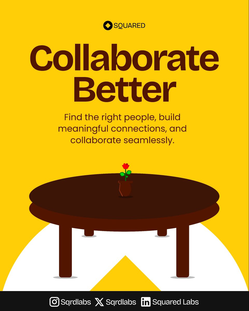 Sqrdlabs's tweet photo. Nobody builds alone. Not really.
Every "solo" project has a Circle behind it, the designer who fixed your palette, the dev who caught the bug, the friend who said "ship it."
Squared just makes that visible.
#squared #buildinginpublic #startup #createch #africantech #techstartup https://t.co/kz86nB368y