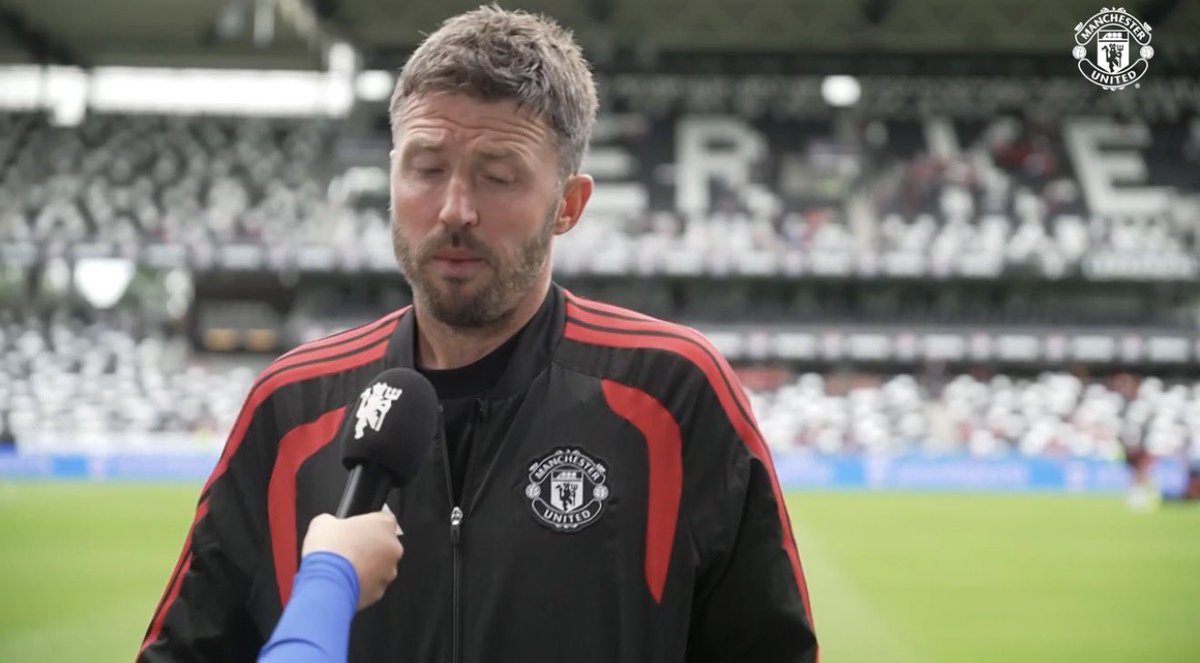 Utdtruthful's tweet photo. 🚨🗣️ Carrick: “The kids expressed their talent. I saw good things in the second half.

“I was delighted to see that, because it's what we expect.”❤️ https://t.co/uqPnL5HD8u