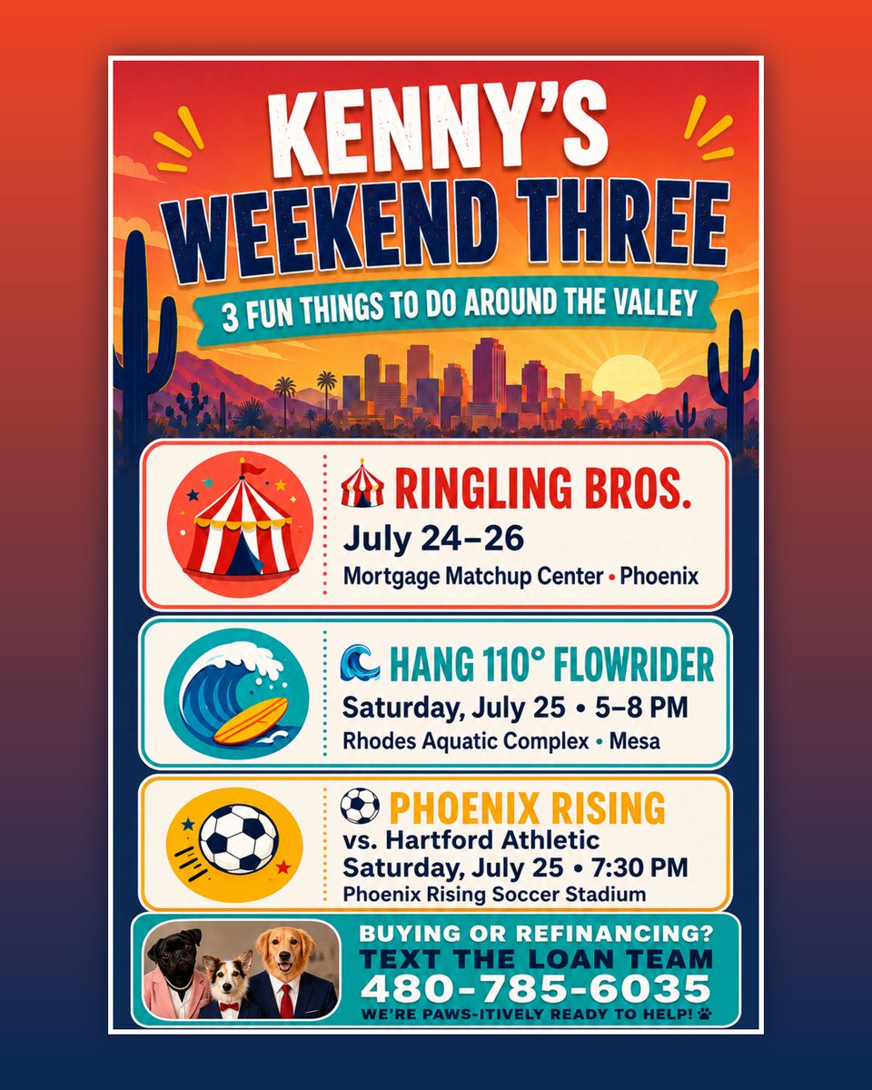 kennyseaver's tweet photo. #azdogs #kenseaverhome #brokersarebetter #azrealestateguide #gaetano_real_estate #mitchell.melero #steve.davis.realtor.az #suzy.allen #azweekends #azevents #MortgageBrokersAreBetter #azweather #MortgageBroker #ArizonaHomeLoans #PhoenixMortgageBroker #HomeLoansArizona https://t.co/MHD0MF6gOf