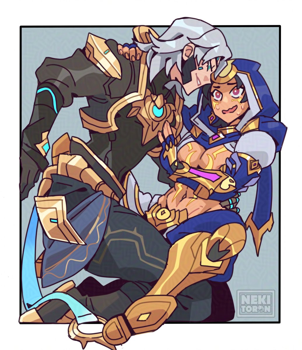 nekitoototo's tweet photo. Radiant spirit + Elysian Keeper 🐢💠🌊
#mizuyang #mizuki #wuyang #overwatchfanart #overwatch https://t.co/Nor4hhmbFP